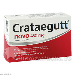 CRATAEGUTT NOVO 450mg, 100 ST – PZN 6894719