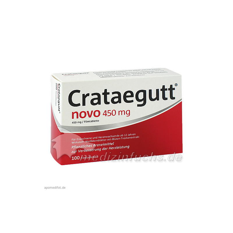 CRATAEGUTT NOVO 450mg, 100 ST – PZN 6894719
