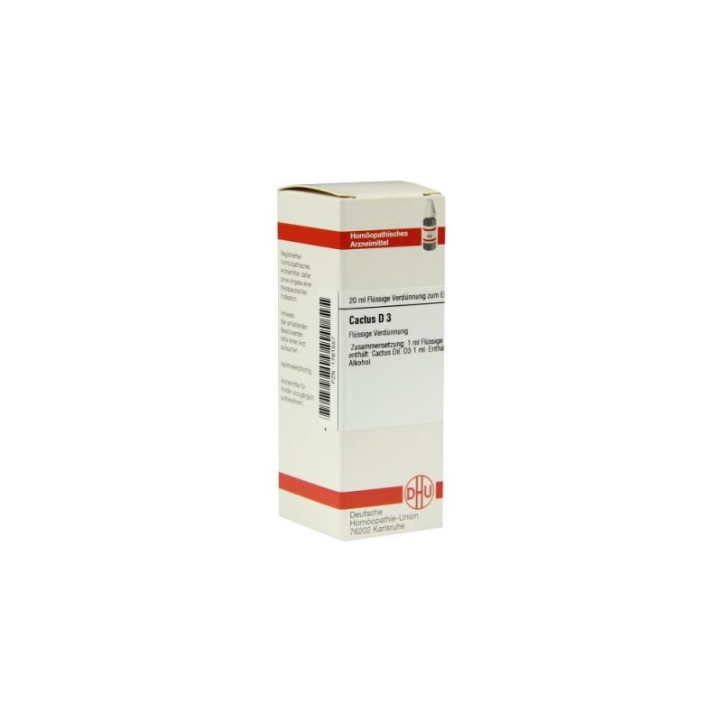 Cactus D 3 Dilution (20 ml) – PZN 1761557