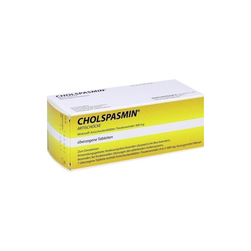 Cholspasmin Artischocke, 50 ST – PZN 9705305