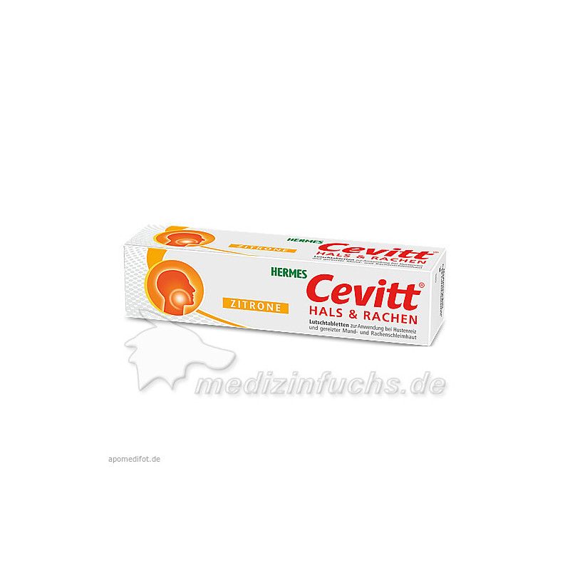Cevitt Hals & Rachen Zitrone, 20 ST – PZN 9744274
