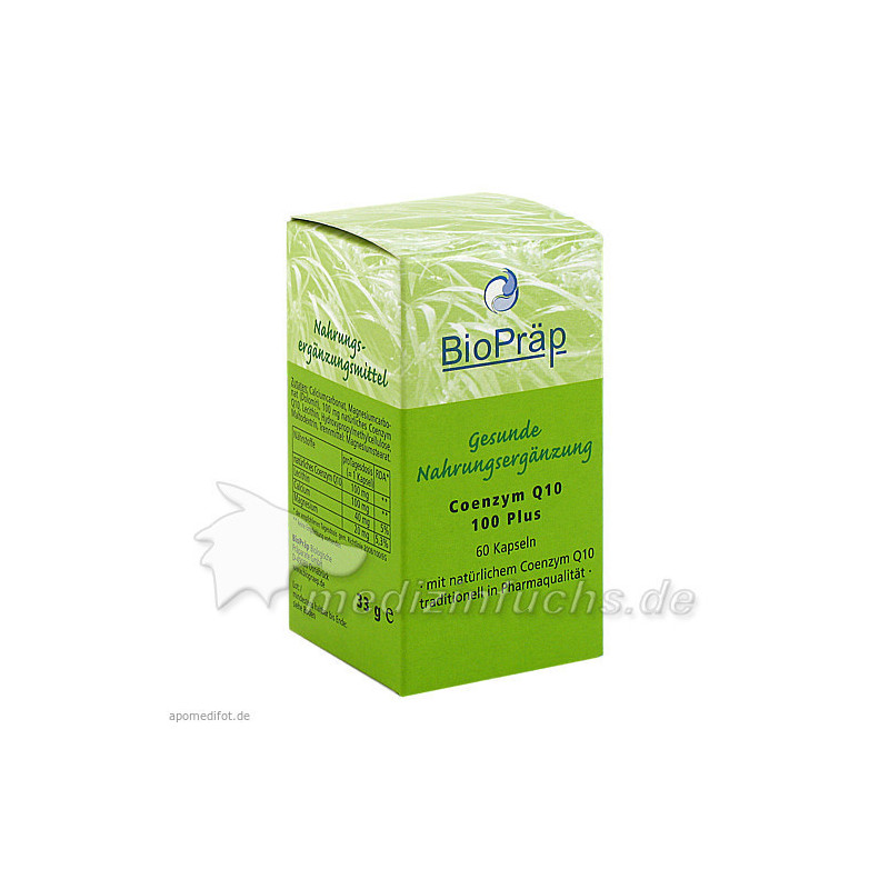 Coenzym Q10 100 Plus, 60 ST – PZN 1155911