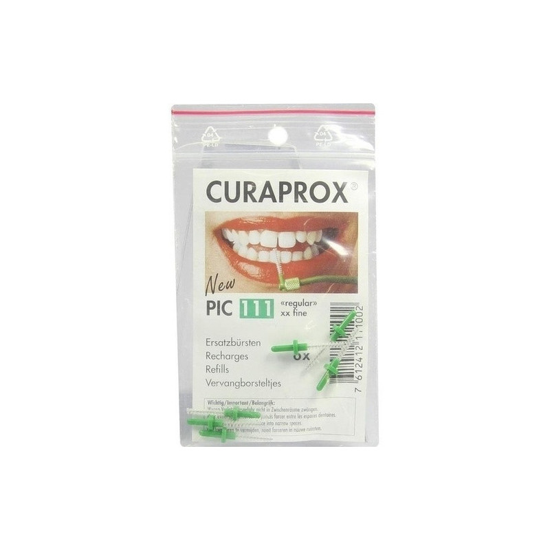 CURAPROX PIC 111 xxfine green, 6 ST – PZN 258572