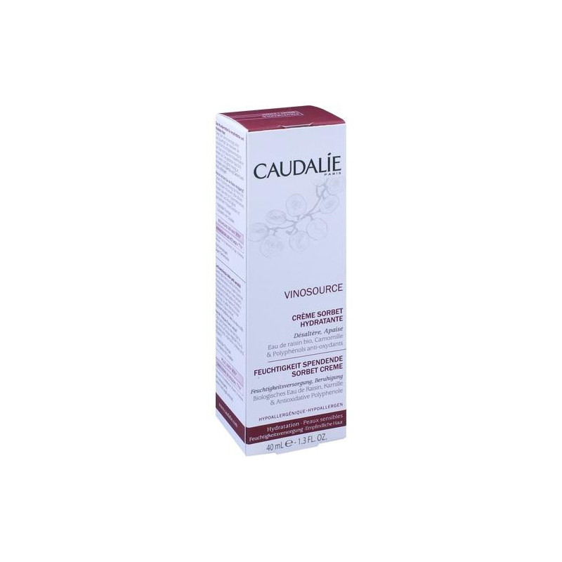 Caudalie Vinosource Creme Sorbet hydratante, 40 ML – PZN 9674912