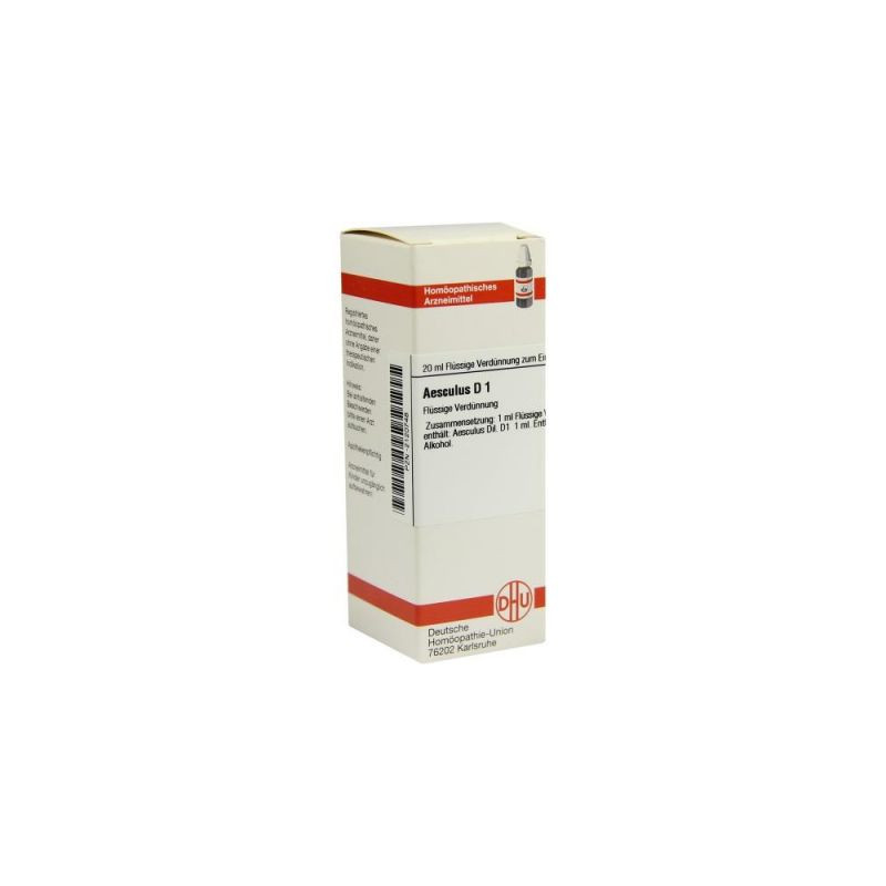Aesculus D 1 Dilution (20 ml) – PZN 2120748