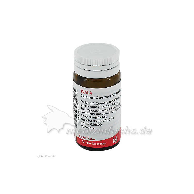Calcium Quercus Globuli velati, 20 G – PZN 81091