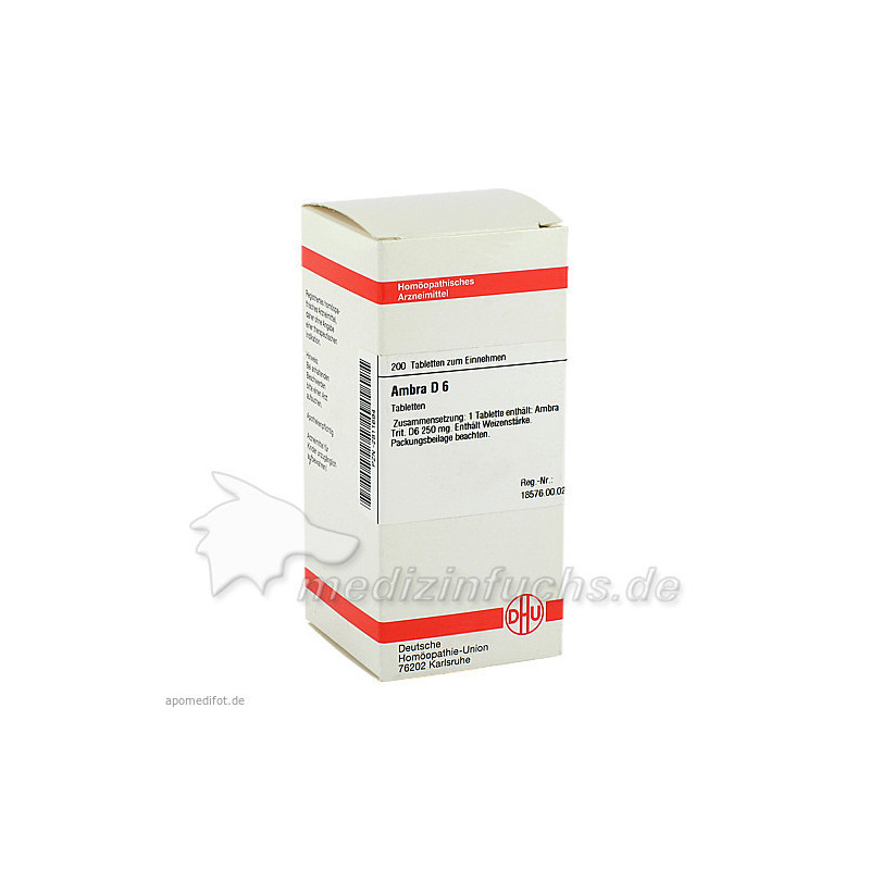 AMBRA D 6, 200 ST – PZN 2811694