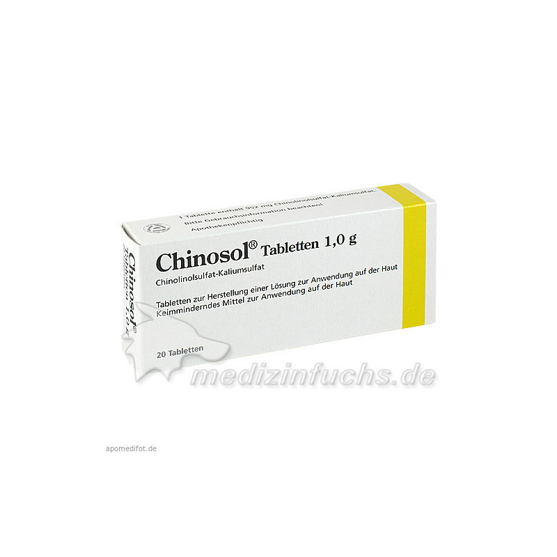 CHINOSOL 1.0g, 20 ST – PZN 6317689