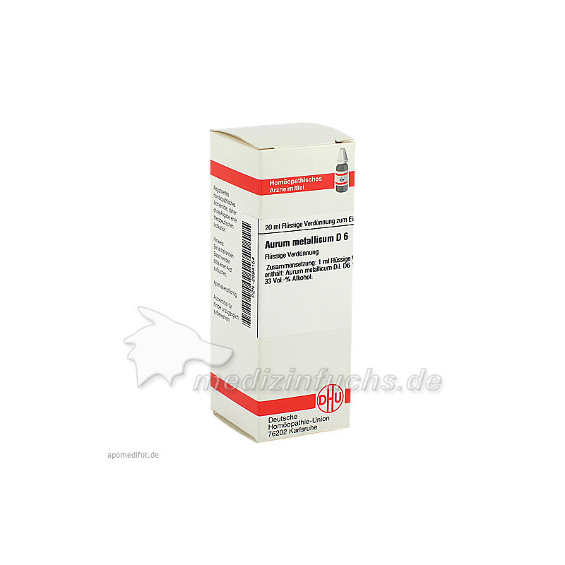 AURUM MET D 6, 20 ML – PZN 2894154