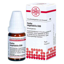 Carbo Vegetabilis D 30 Globuli (10 g) – PZN 1763935