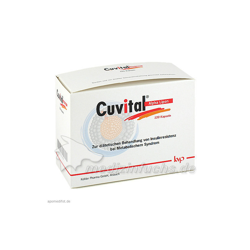 Cuvital Alpha Lipon, 120 ST – PZN 1797839