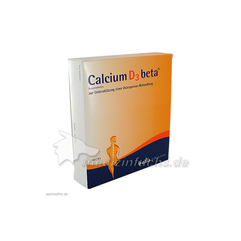 Calcium D3 beta, 100 ST – PZN 1842008