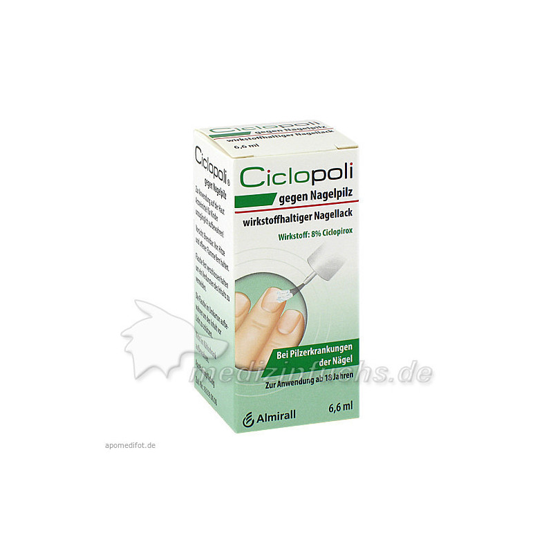 Ciclopoli gegen Nagelpilz, 6.6 ML – PZN 8907142