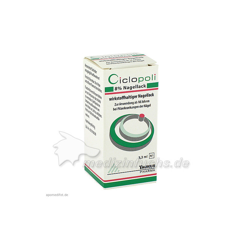 CICLOPOLI 8% Nagellack, 3.3 ML – PZN 6975139