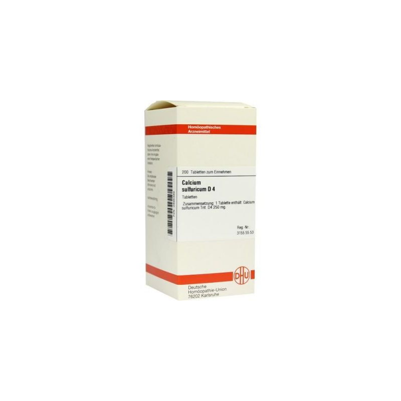 Calcium Sulfuricum D 4 Tabletten (200 stk) – PZN 2895389