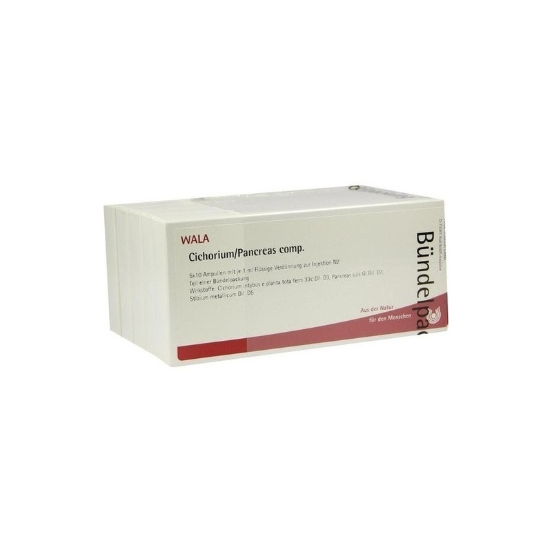CICHORIUM/PANCREAS COMP, 50X1 ML – PZN 2085437