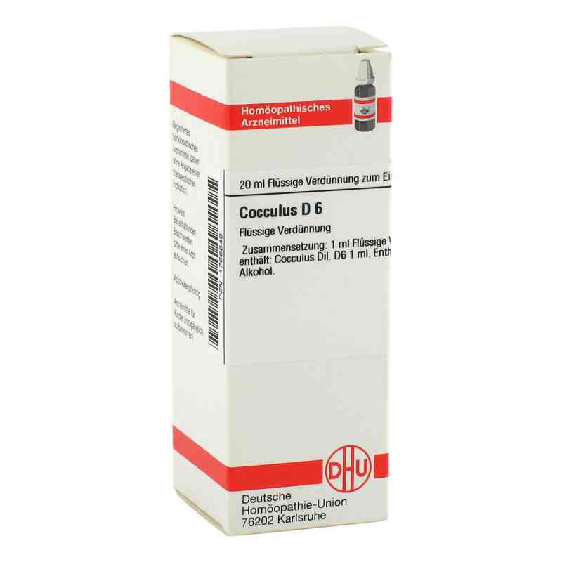 Cocculus D 6 Dilution (20 ml) – PZN 1766649
