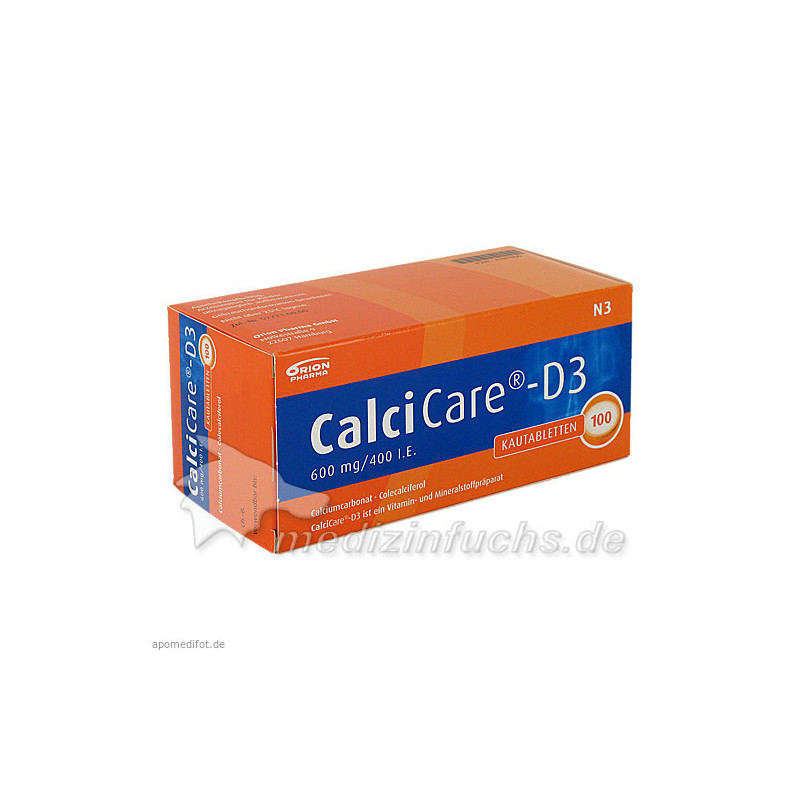 CalciCare D3, 100 ST – PZN 4787600