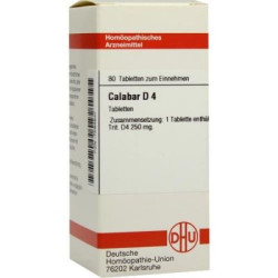 Calabar D 4 Tabletten (80 stk) – PZN 7594847