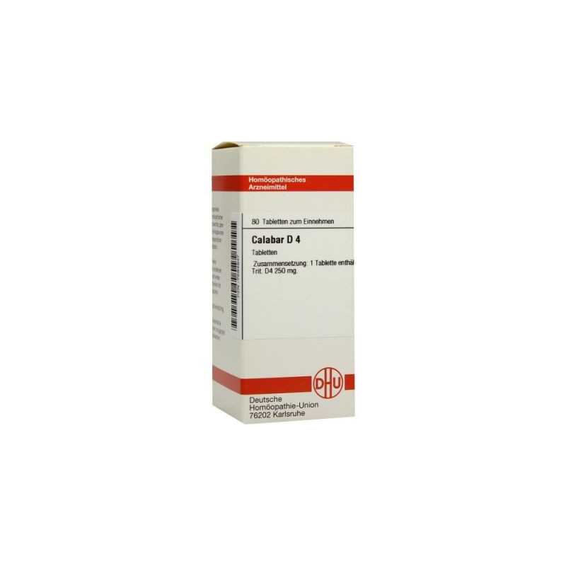 Calabar D 4 Tabletten (80 stk) – PZN 7594847