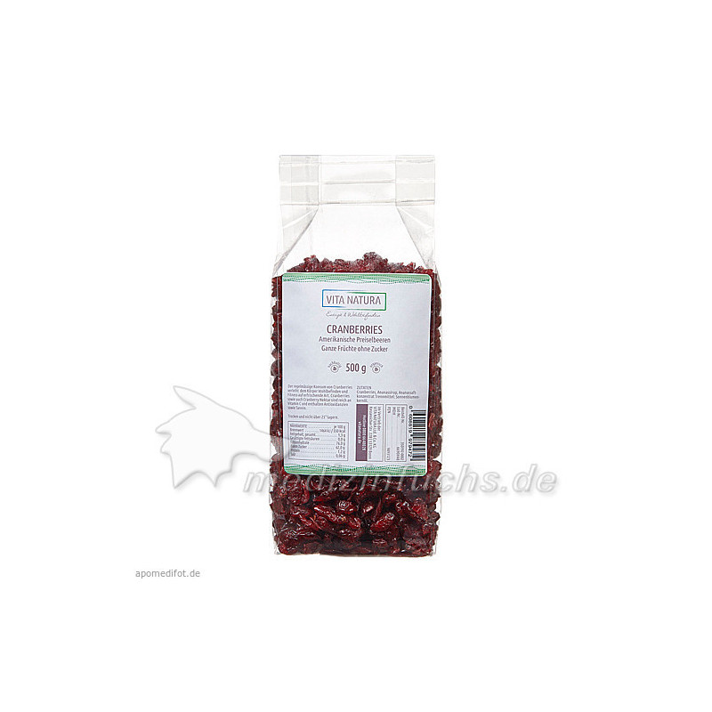 CRANBERRY VITAL BEEREN, 500 G – PZN 9893123