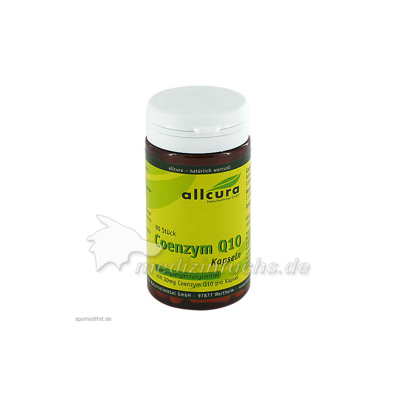 Coenzym Q10 Kapseln a 30mg, 90 ST – PZN 1802948