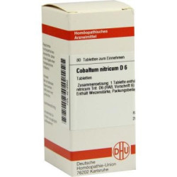 Cobaltum Nitricum D 6 Tabletten (80 stk) – PZN 4212940