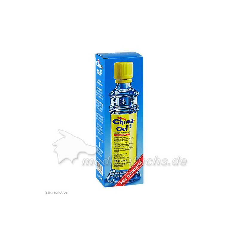 CHINA OEL + INHALATOR, 25 ML – PZN 3098152