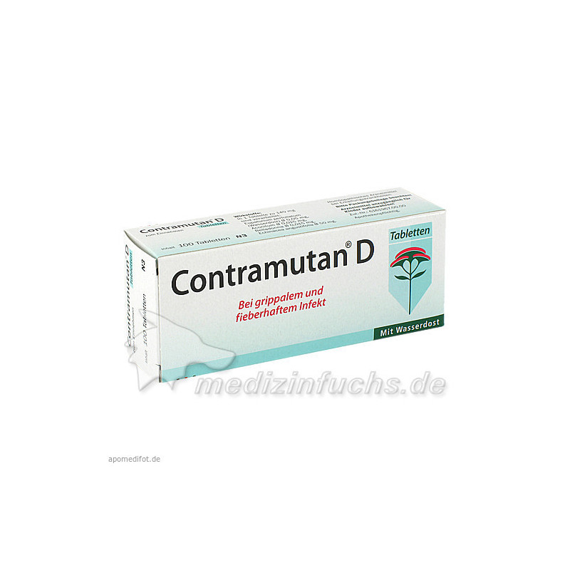 CONTRAMUTAN D Tabletten, 100 ST – PZN 839895