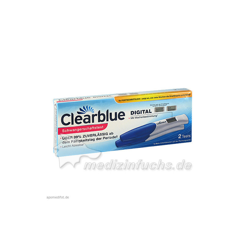 Clearblue Digital mit Wochenbestimmung, 2 ST – PZN 1107881