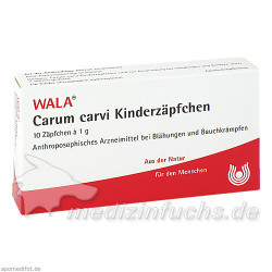 Carum carvi Kinderzäpfchen, 10X1 G – PZN 1448004