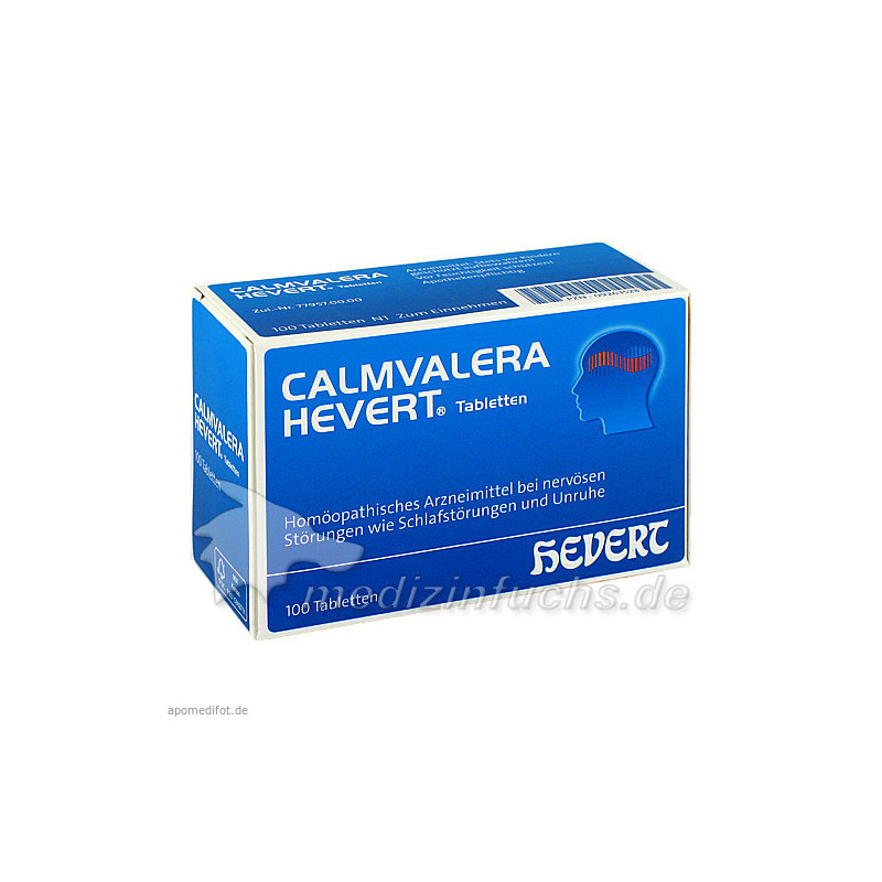 Calmvalera Hevert Tabletten, 100 ST – PZN 9263528