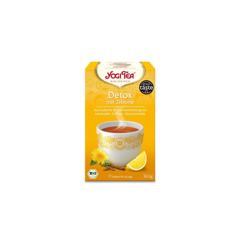 YOGI TEA Detox Deine Seele mit Zitrone Filterbeut., 17X1.8 G – PZN 12362694