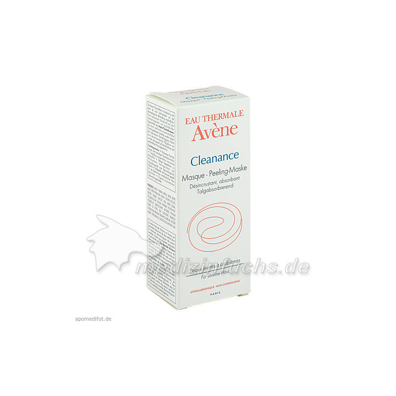 Avene Cleanance Peeling Maske + Glyceryllaurat, 50 ML – PZN 9124235