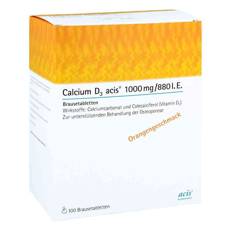 Calcium D3 acis 1000mg/880 I.E. (100 stk) – PZN 2842720