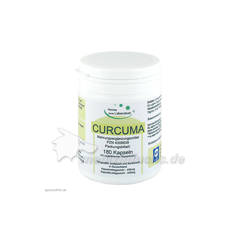 Curcuma Vegi Kapseln, 180 ST – PZN 4309639