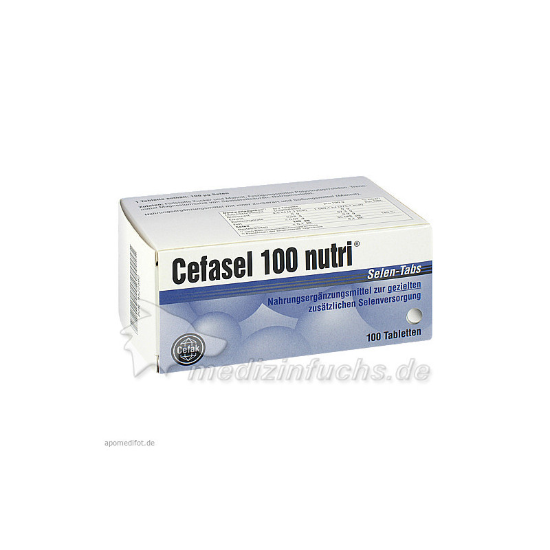 Cefasel 100 nutri Selen-Tabs, 100 ST – PZN 4522592