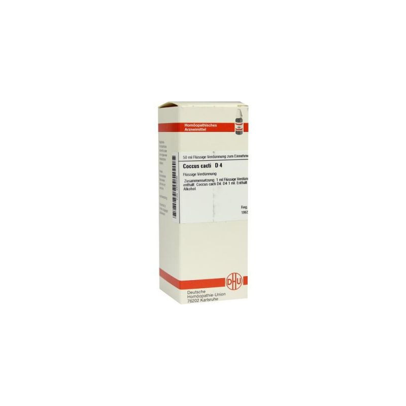 Coccus Cacti D 4 Dilution (50 ml) – PZN 2809496