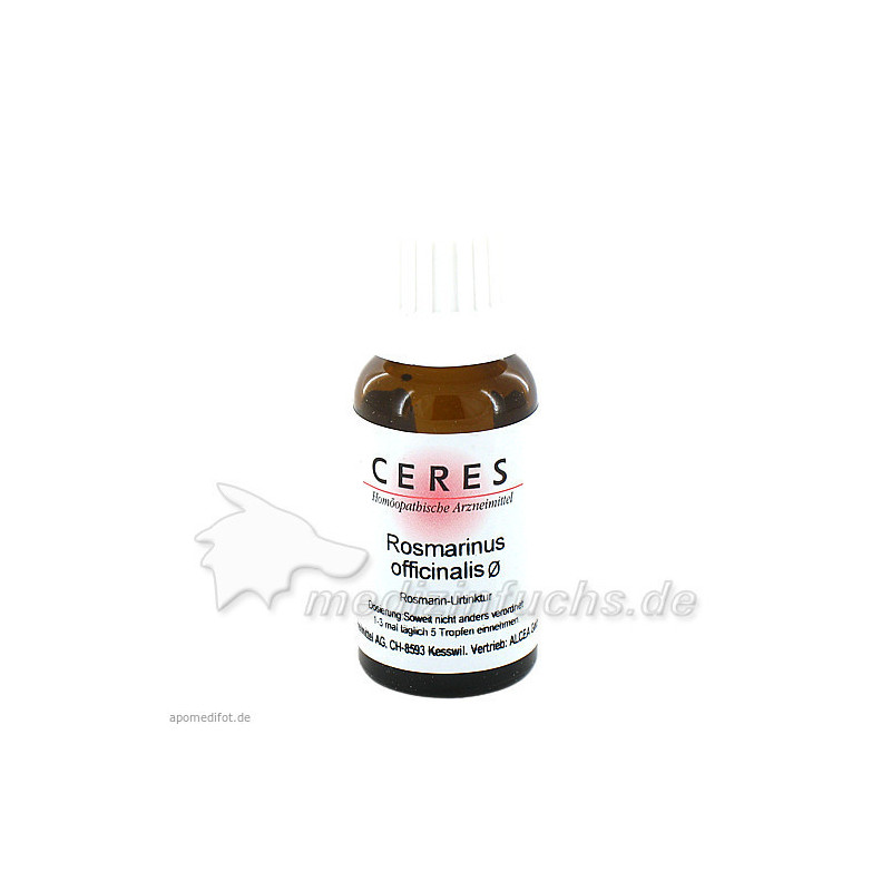 CERES Rosmarinus officinalis Urt, 20 ML – PZN 227063