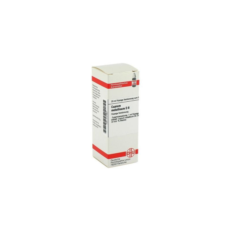 Cuprum Metallicum D 8 Dilution (20 ml) – PZN 2127957