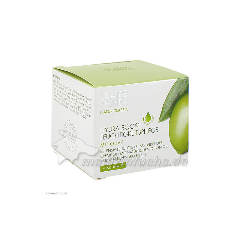 CLAIRE FISHER Nat.Classic Olive Hydra Boost Creme, 50 ML – PZN 1697032