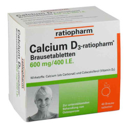 Calcium D3-ratiopharm 600mg/400 I.E. (40 stk) – PZN 3659745
