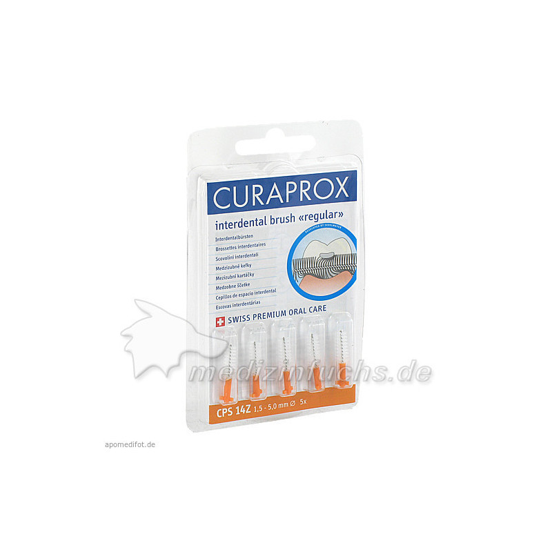 CURAPROX CPS14 Z Interdental 1.5-5mm Durchmesser, 5 ST – PZN 5906544