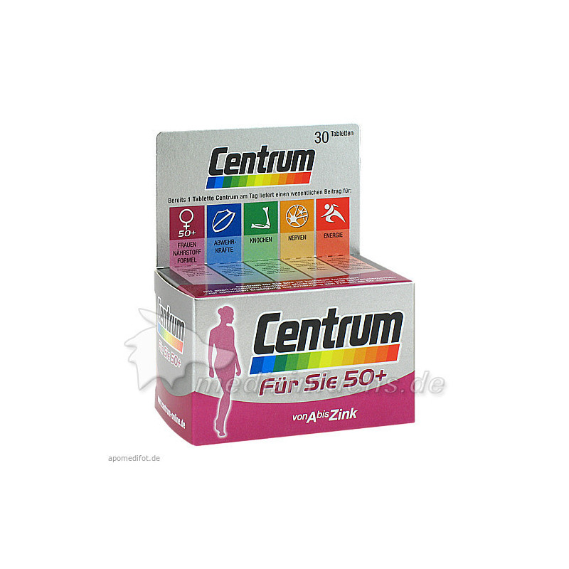Centrum Für Sie 50+ (Capletten), 30 ST – PZN 10110882