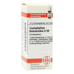 Caulophyllum Thalictroides D 30 Globuli (10 g) – PZN 4211053
