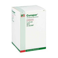 Curapor Wundverband steril chirurgisch 5x7 cm (50 stk) – PZN 10757170