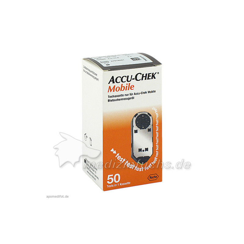 ACCU Chek Mobile Testkassette Plasma II, 50 ST – PZN 9195821
