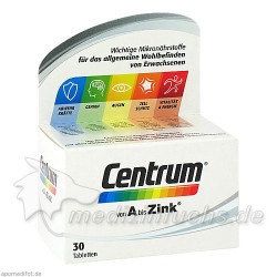 Centrum A-Zink + FloraGlo Lutein Capletten, 30 ST – PZN 7394479
