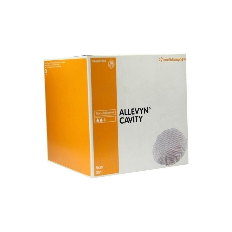 ALLEVYN Cavity 5 cm hydrozell.Kis.f.tiefe Wun., 10 ST – PZN 4537010