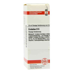 Crotalus D 6 Dilution (20 ml) – PZN 4214235